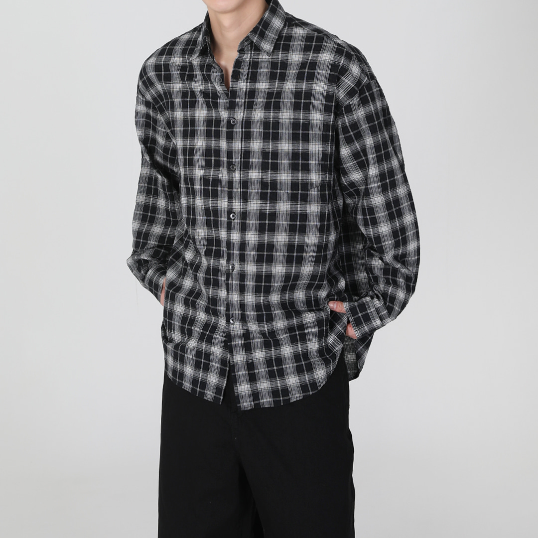 Tartan Checkered Long Sleeve Shirt